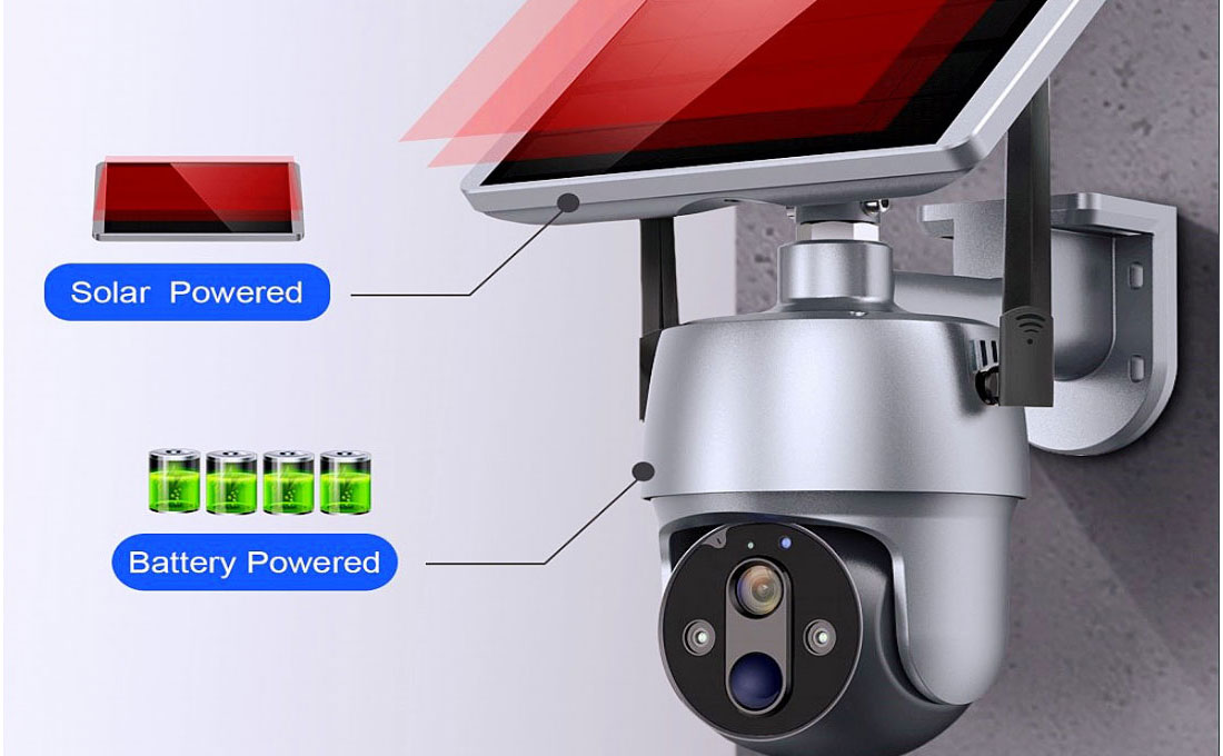 Solar-powered IP camera for your surveillance system